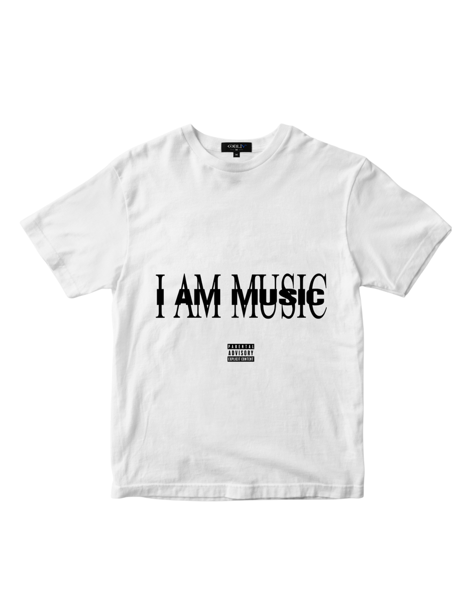 I AM MUSIC OVERSIZE T-SHIRT